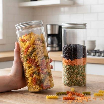 Obrazek z Przezroczysty pojemnik na żywność 1000 ml