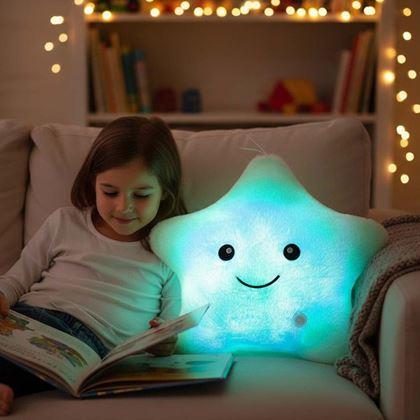 Obrazek z Świecąca poduszka – gwiazdka