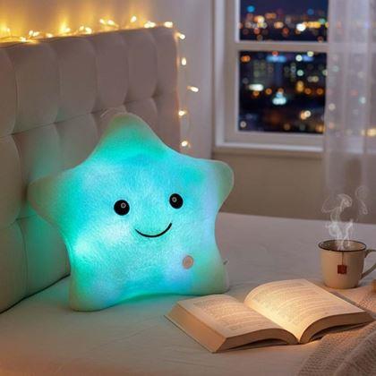Obrazek z Świecąca poduszka – gwiazdka