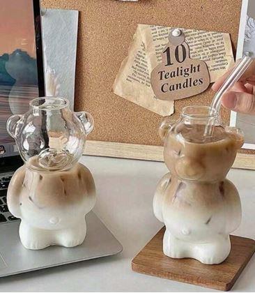 Obrazek z Szklanka w kształcie misia