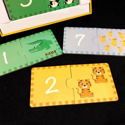 Obraz Edukacyjne puzzle – liczenie, 20 elementów