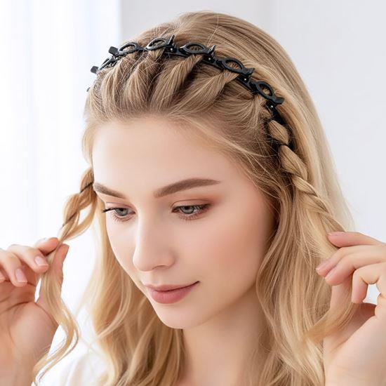 Obrazek z Opaska ze spinkami  -  czarna