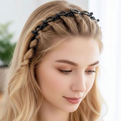 Obrazek z Opaska ze spinkami  -  czarna