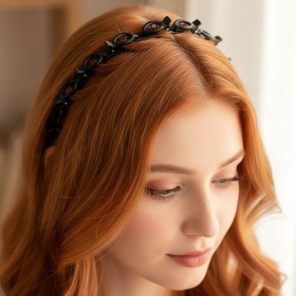 Obrazek z Opaska ze spinkami  -  czarna