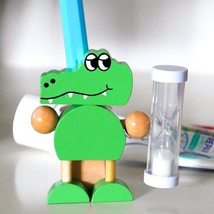 Obrazek z Stojak na szczoteczki z klepsydrą