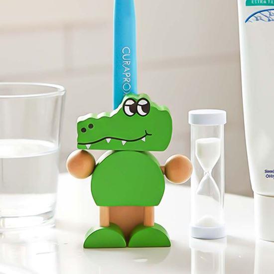 Obrazek z Stojak na szczoteczki z klepsydrą