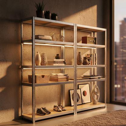 Obraz Metalowy regał 5 półek