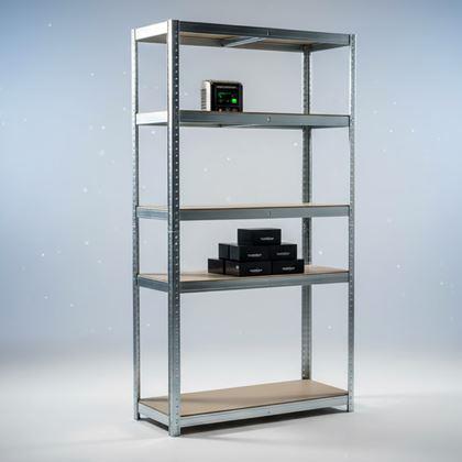 Obrazek z Metalowy regał 5 półek