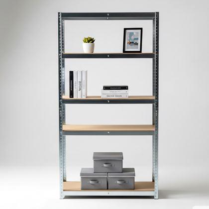 Obrazek z Metalowy regał 5 półek