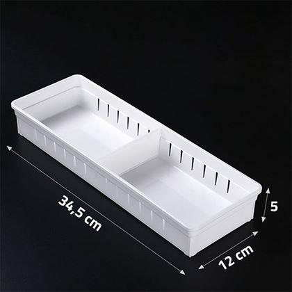 Obrazek z Organizer do szuflady z regulowaną przegrodą