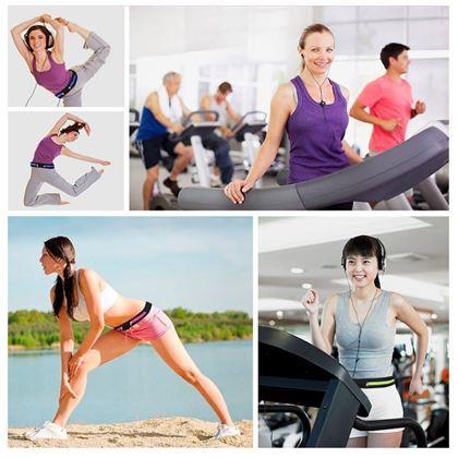 Obrazek z Sportowa nerka slim  - zielona