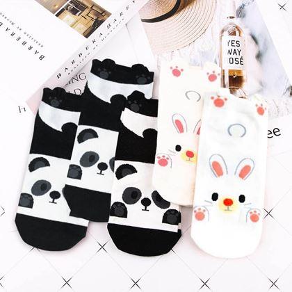 Obrazek z Skarpetki do kostki  -  panda