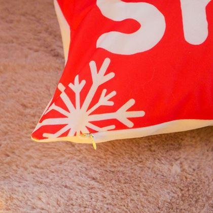 Obrazek z Świąteczny pokrowiec na poduszkę 40x40 cm  -  Let it Snow