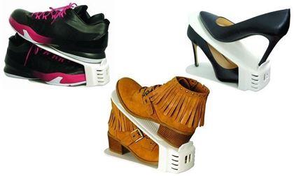 Obrazek z Plastikowy organizer na buty  -  biały