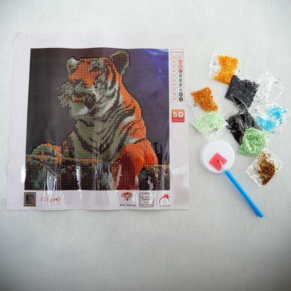 Obrazek z Haft diamentowy basci  -  tygrys