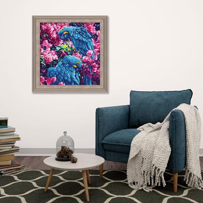 Obrazek z Haft diamentowy basci  -  papugi