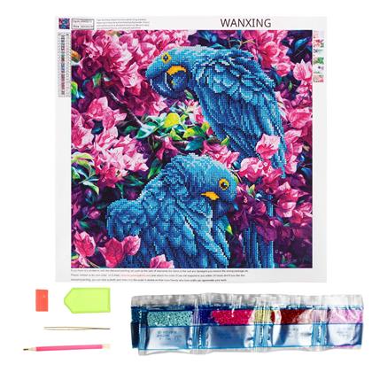 Obrazek z Haft diamentowy basci  -  papugi