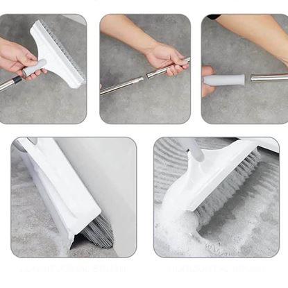 Obraz Wielofunkcyjna miotła z obrotową głowicą i ściągaczką 101 cm