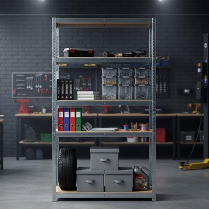 Obrazek z Metalowy regał 5 półek