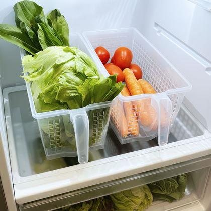 Obrazek z Organizer na żywność z uchwytem i kółkami