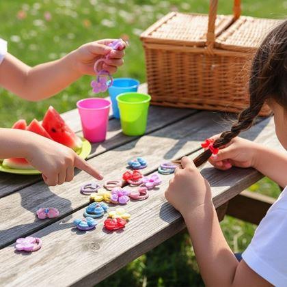 Obrazek z Gumki do włosów dla dzieci 10 szt.  -  kokardki