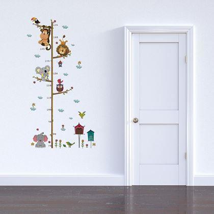 Obrazek z Samoprzylepny centymetr krawiecki - zwierzątka