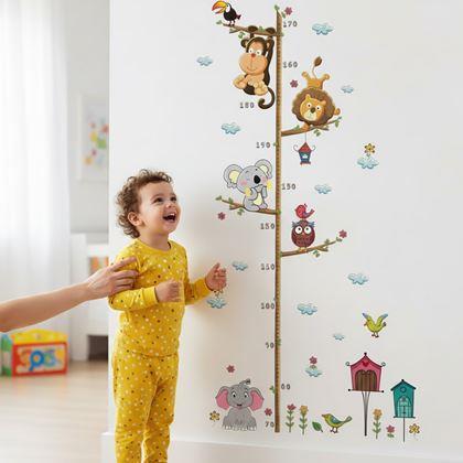 Obrazek z Samoprzylepny centymetr krawiecki - zwierzątka