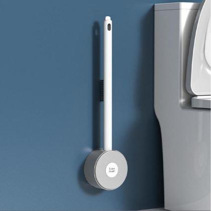 Obrazek z Silikonowa szczotka do WC 2w1