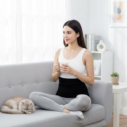 Obrazek z Rozgrzewający pas lędźwiowy