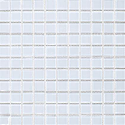 Obrazek z Mozaika szklana na siatce 30 x 30 cm - czarno -  biała