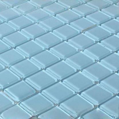 Obraz Mozaika szklana na siatce 30 x 30 cm - czarno