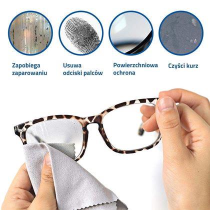 Obrazek z Ściereczka do okularów przeciw zaparowaniu