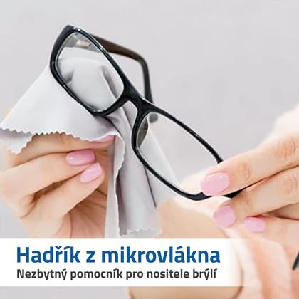 Obrazek z Ściereczka do okularów przeciw zaparowaniu