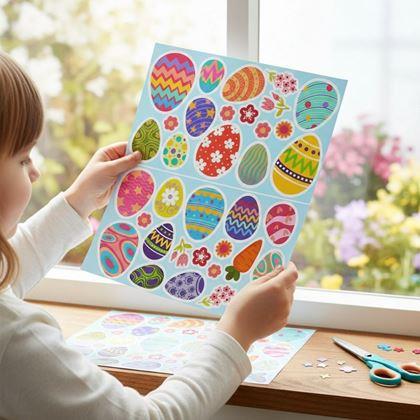 Obrazek z Wielkanocne naklejki na okno 35 szt.