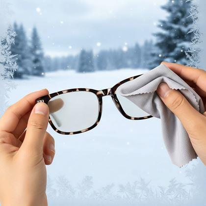 Obrazek z Ściereczka do okularów przeciw zaparowaniu