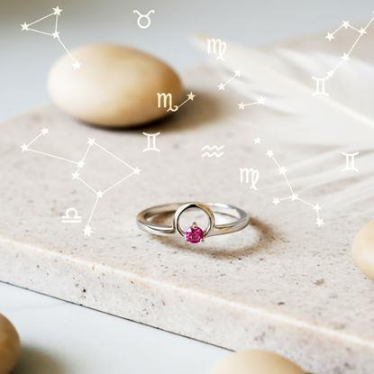 Obraz Regulowany pierścionek zodiakalny