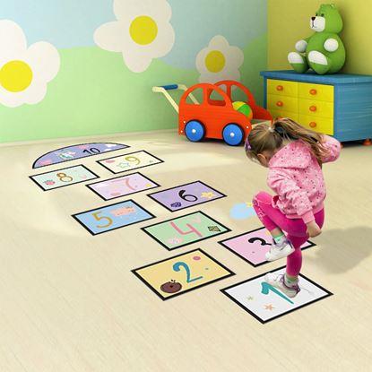 Obraz Naklejki podłogowe - klasy do skakania