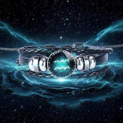 Obrazek z Bransoletka z znakiem zodiaku - Wodnik