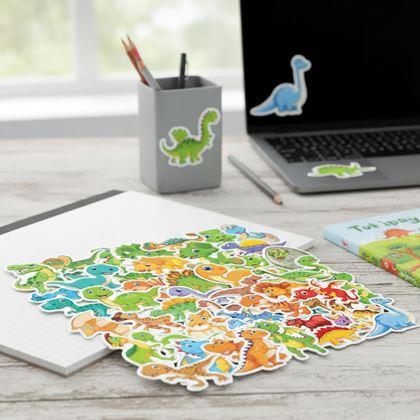 Obrazek z Naklejki dla dzieci - dinozaury