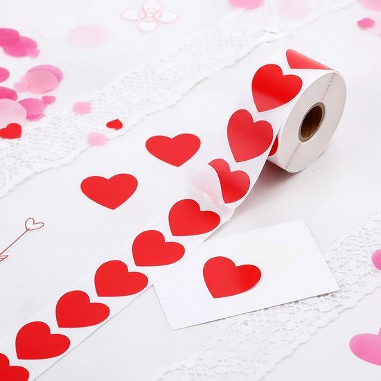 Obrazek z Naklejki serduszka – 500 szt.