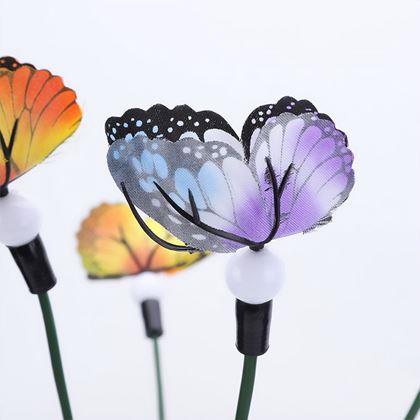 Obrazek z Solarny palik ogrodowy – motylki