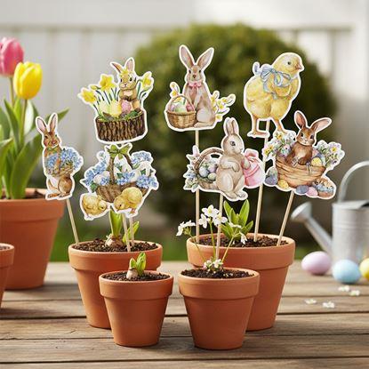 Obraz Wielkanocne dekoracje do wbijania 8 szt.