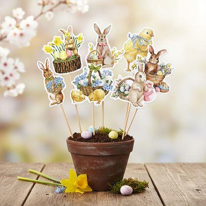 Obrazek z Wielkanocne dekoracje do wbijania 8 szt.