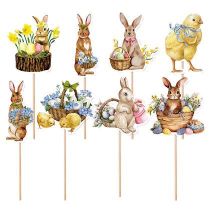 Obrazek z Wielkanocne dekoracje do wbijania 8 szt.