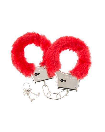 Obrazek z Pluszowe kajdanki  -  czerwone