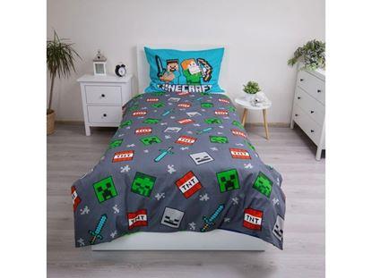 Obraz Pościel dziecięca - Minecraft Tryb Przetrwania