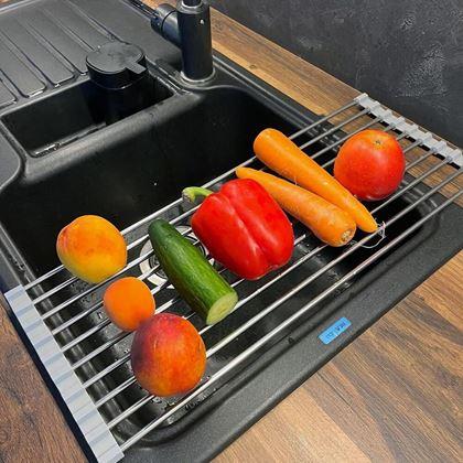 Obrazek z Składana suszarka do naczyń  - 50,5 × 20 cm