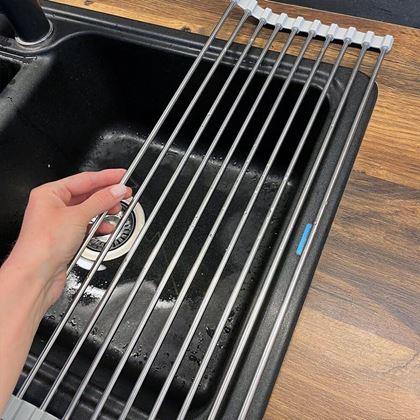 Obrazek z Składana suszarka do naczyń  - 50,5 × 20 cm