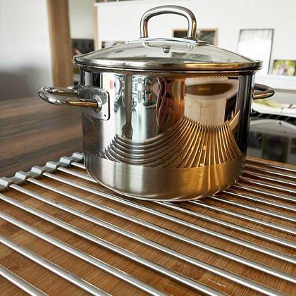 Obrazek z Składana suszarka do naczyń  - 40 × 50 cm