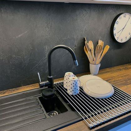 Obrazek z Składana suszarka do naczyń  - 40 × 50 cm